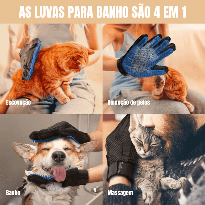 PetGloves - Luva para Banho