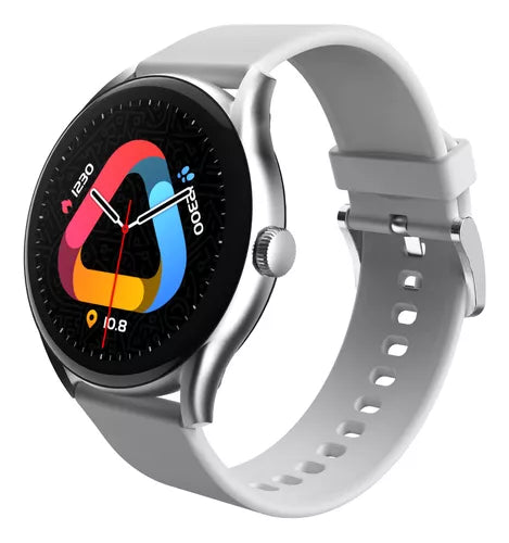 Relógio Smartwatch Qcy Gt S8 Tela Amoled Bluetooth Ipx8 Cor Cinza